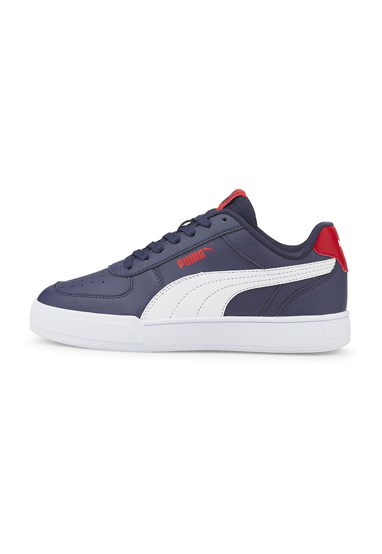 Pantofi sport de piele ecologica Caven Jr - Alb/Bleumarin