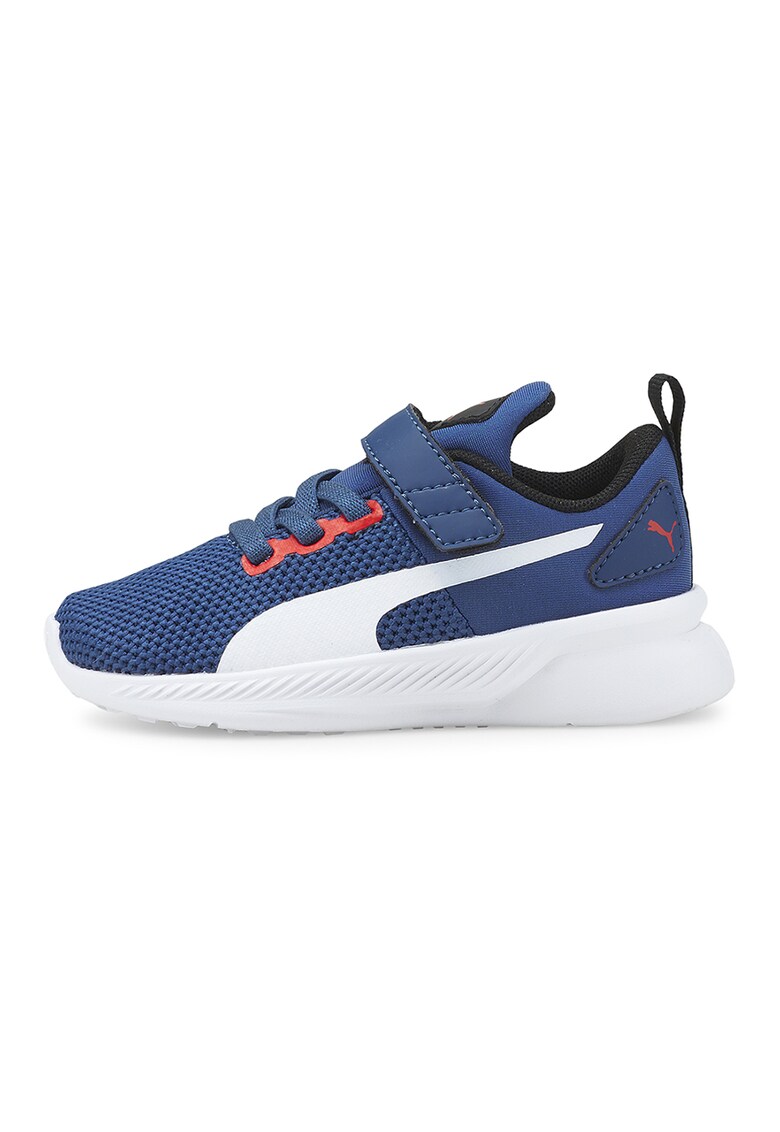 Pantofi cu velcro - pentru alergare Flyer Runner - Alb/Albastru