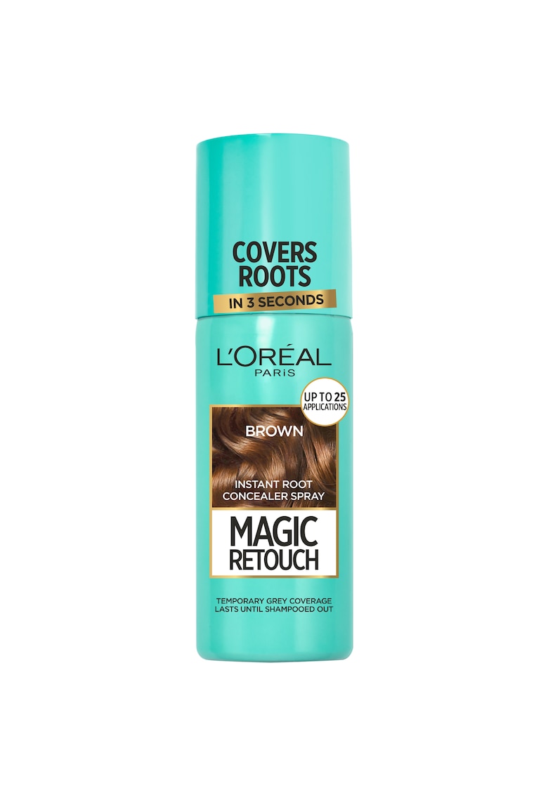 Spray instant Magic Retouch pentru camuflarea radacinilor crescute - 75 ml - Saten