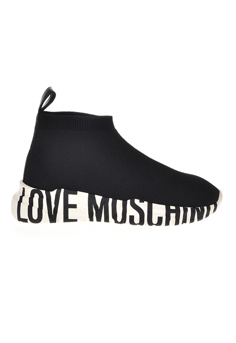 Pantofi sport slip-on tricotati Love Moschino Reduceri si Transport Gratuit fashiondays.ro imagine noua