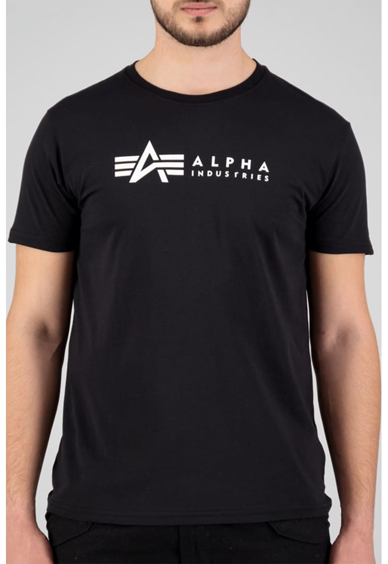 Set de tricouri cu decolteu la baza gatului – 2 piese Alpha Industries