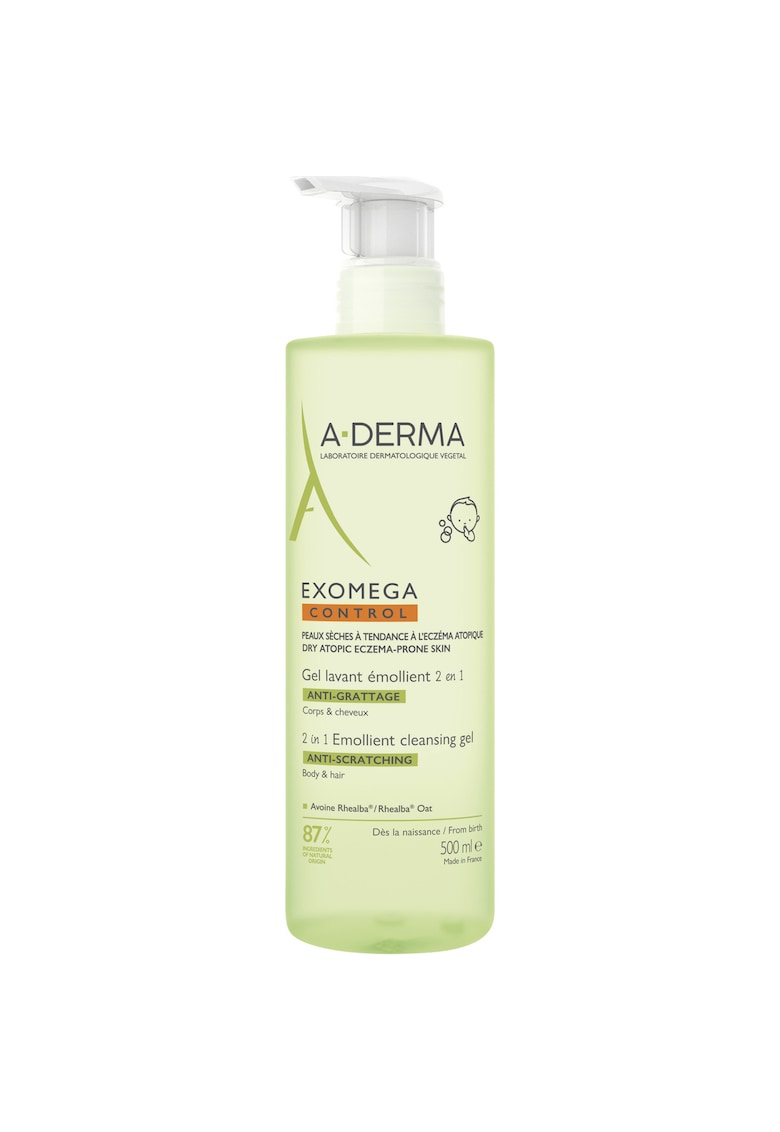 Gel de curatare Exomega Control pentru piele uscata si atopica -pentru copii - 500 ml