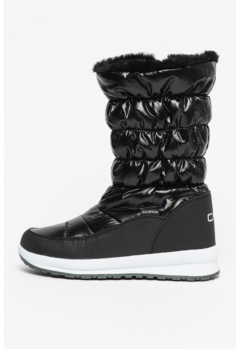 Cizme medii impermeabile cu aspect matlasat Holse