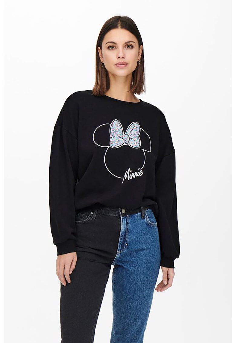 Суитшърт с щампа на Minnie Mouse Only