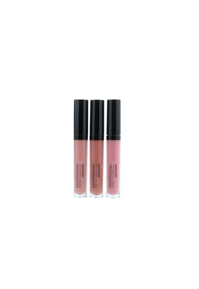 Set luciu de buze Gen Nude Lacquer On The Fly - 3x3.7ml - 11.10 ml