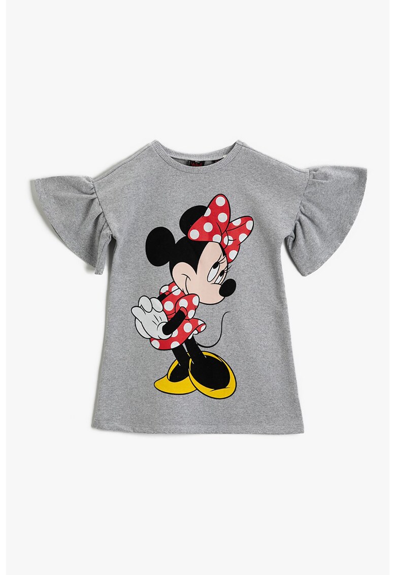 Rochie-tricou cu imprimeu Minnie Mouse