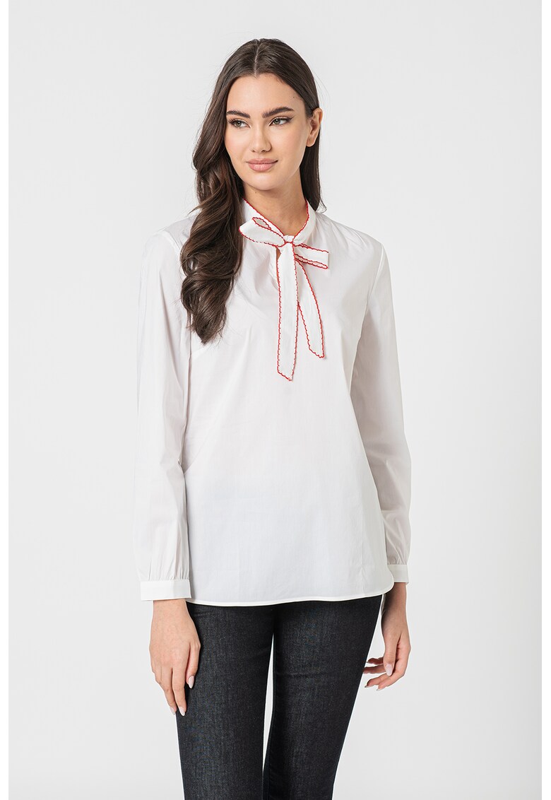 Bluza cu funda din panglici imagine reduceri black friday 2021 fashiondays.ro