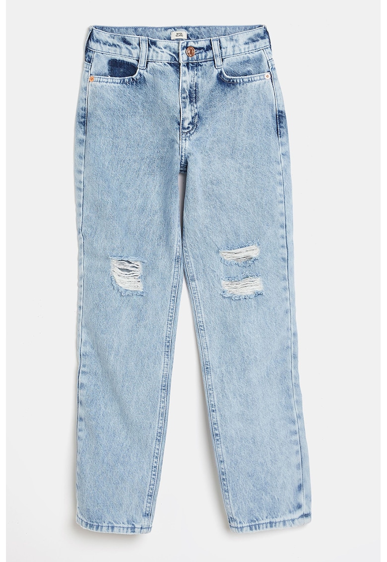 Дънки със захабен ефект RIVER ISLAND