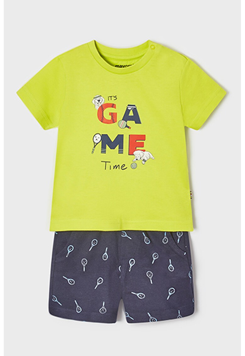 Set de tricou si pantaloni scurti - 2 piese