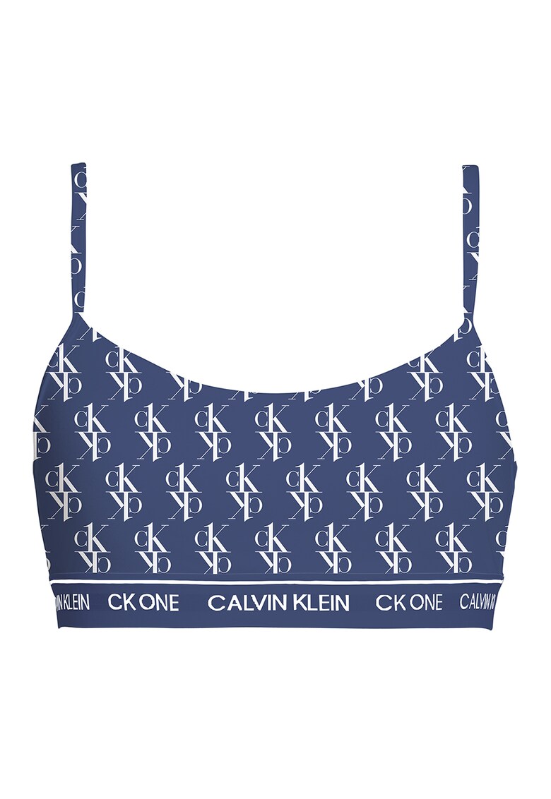 Спортен сутиен с модал с лого CALVIN KLEIN