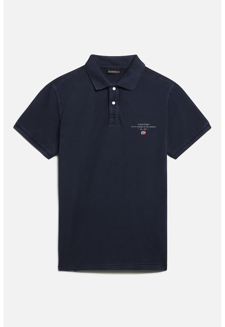 Tricou polo de bumbac pique Elbas