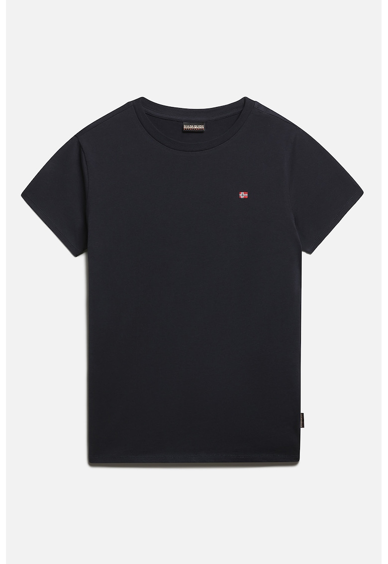 Tricou de bumbac Salis - Bleumarin