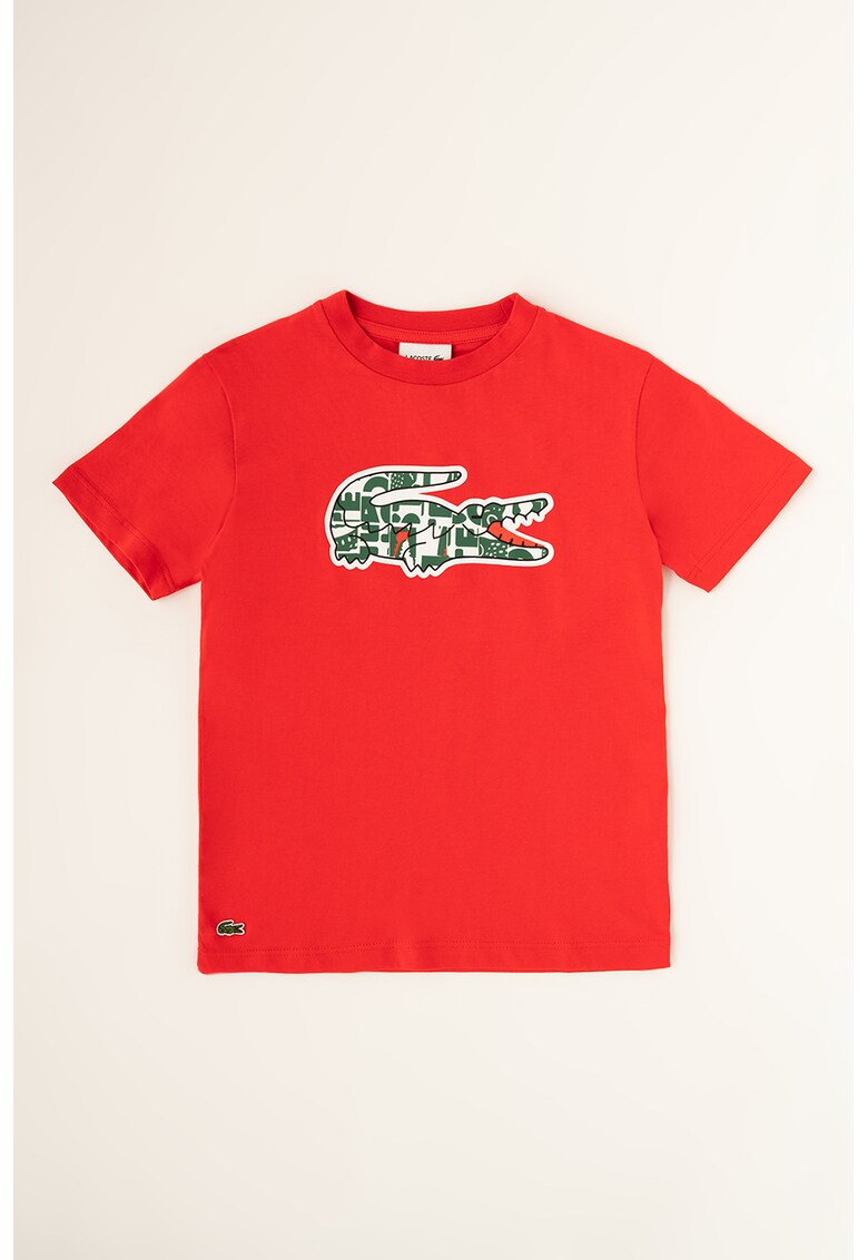 Памучна тениска Heritage Crocodile Lacoste