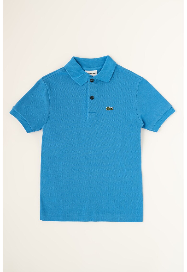 Памучна тениска от пике с яка Lacoste