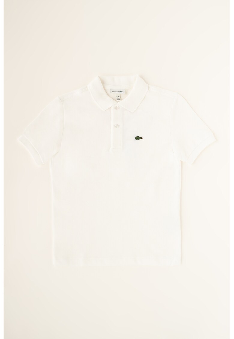 Памучна тениска Heritage от пике с яка Lacoste