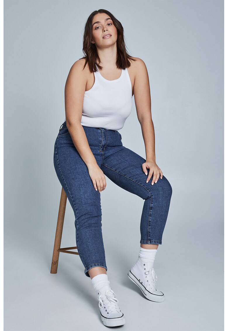 Дънки Curve Taylor стил Mom Fit Cotton On