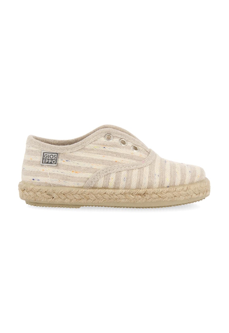 Espadrile slip-on cu model in dungi vittuone