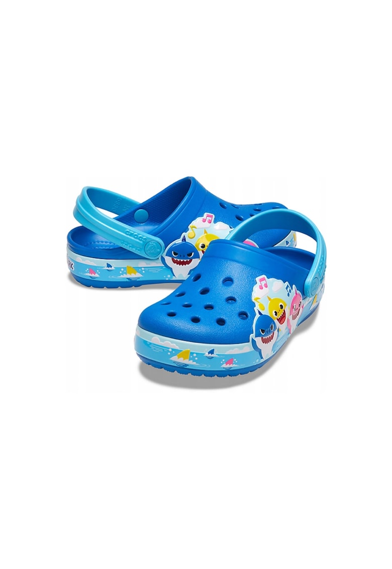 Saboti copii - Fun Lab Baby Shark - Spuma Croslite™ - Albastru