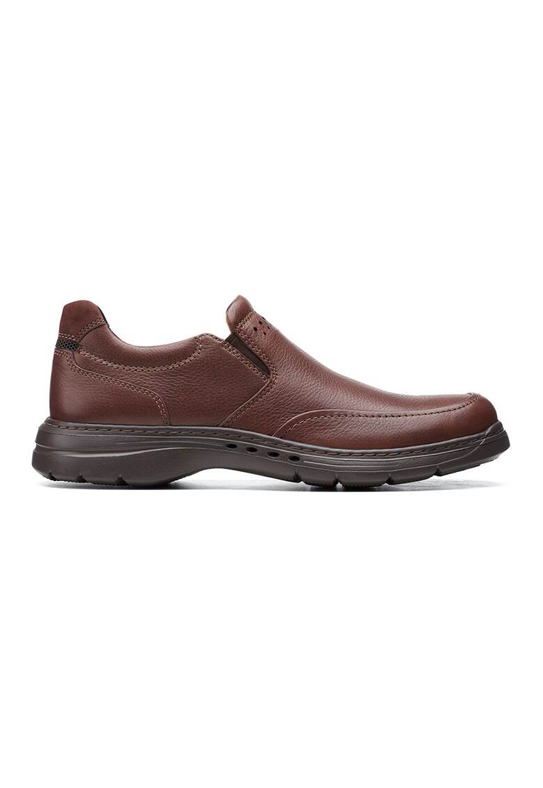 Pantofi casual de piele Un Brawley Step Bărbați imagine noua gjx.ro