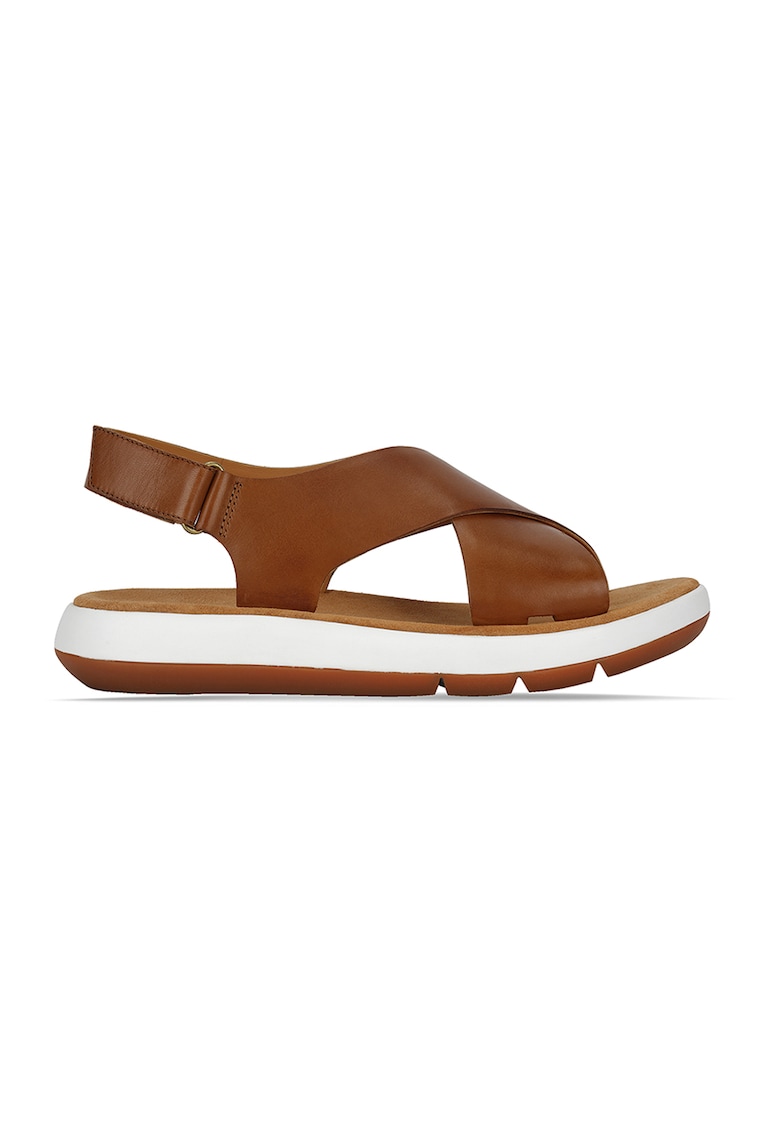 Sandale slingback de piele jemsa cross