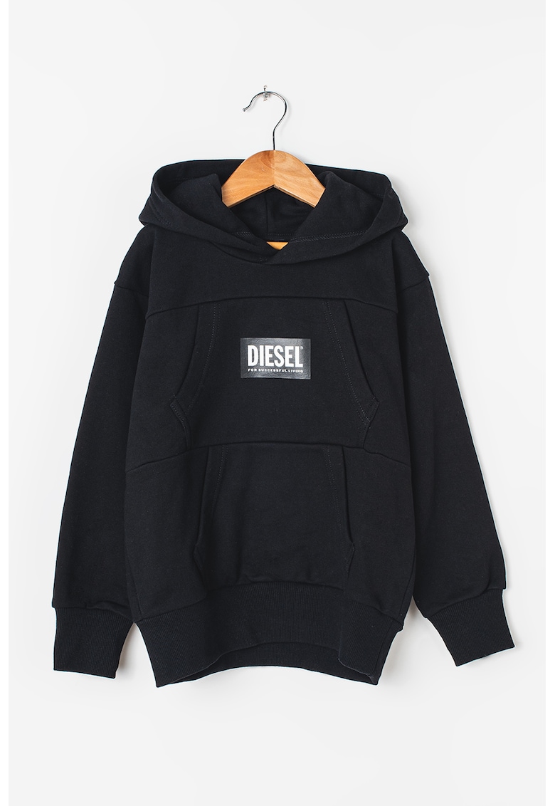 Худи Salby с лого и джоб кенгуру Diesel