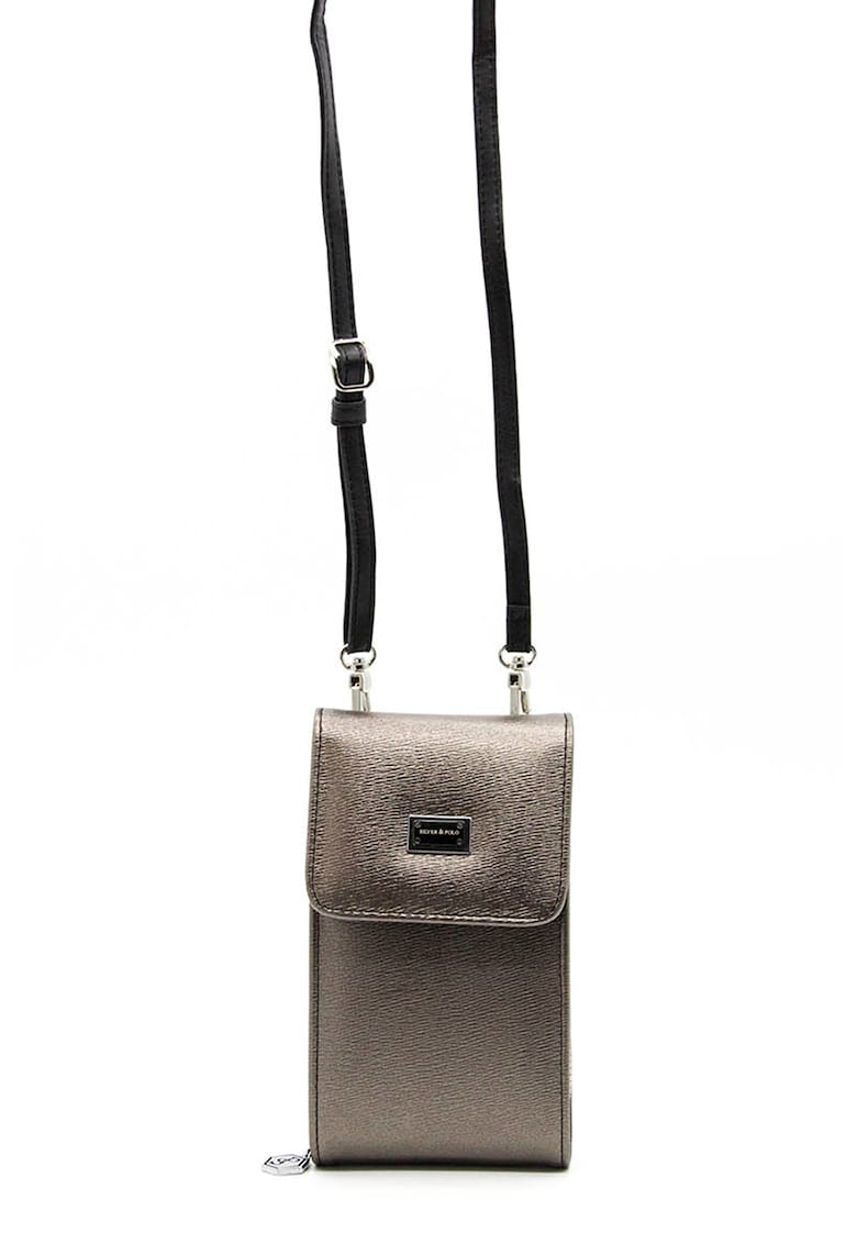 Geanta crossbody de piele ecologica pentru telefon in diverse culori