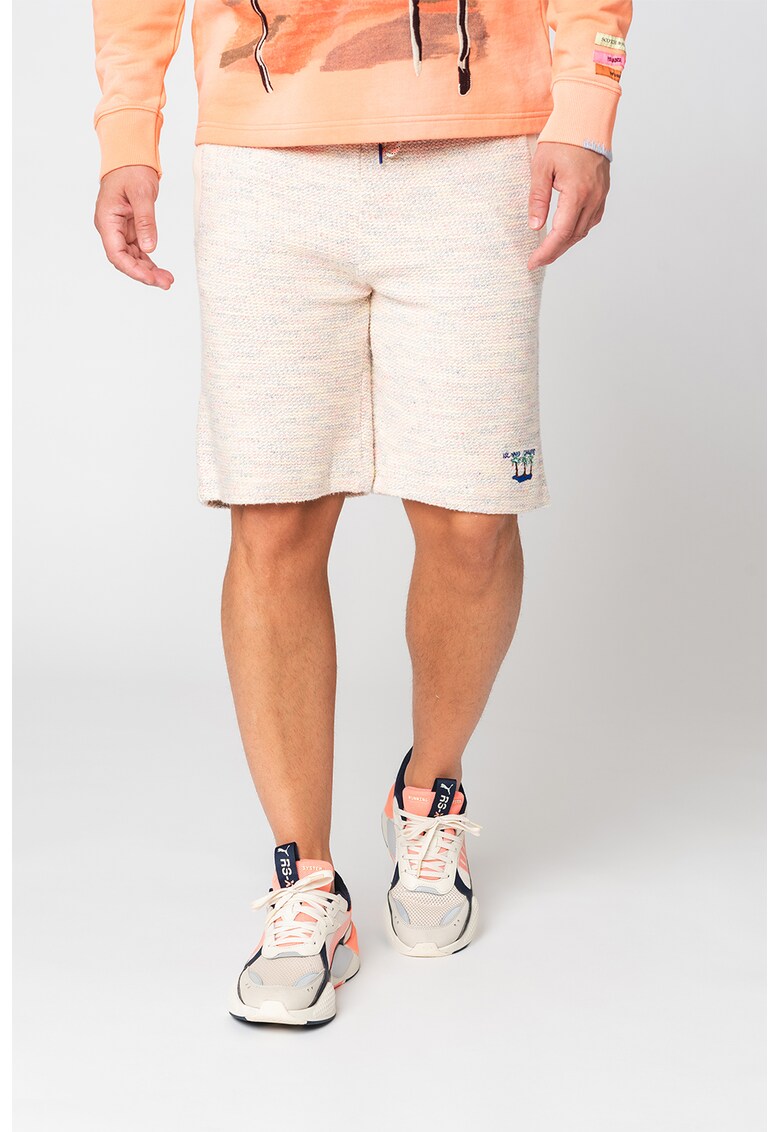 Къс панталон с органичен памук и регулируема талия Scotch Soda