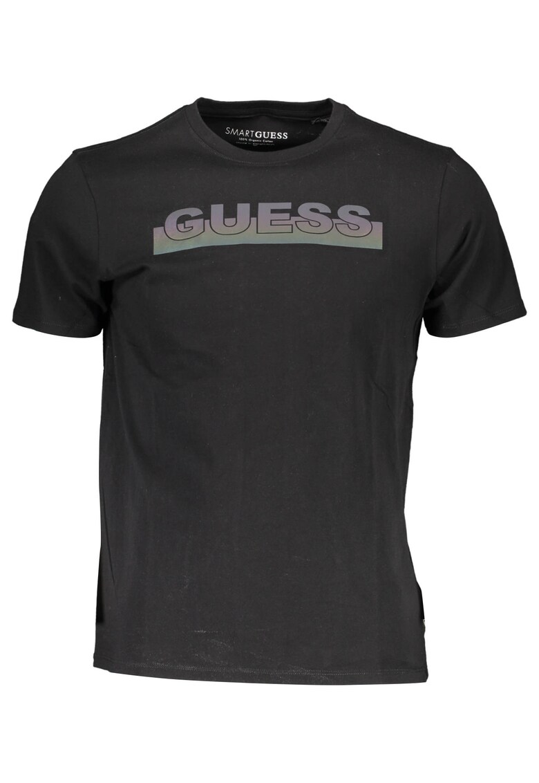 GUESS - Tricou de bumbac cu imprimeu logo