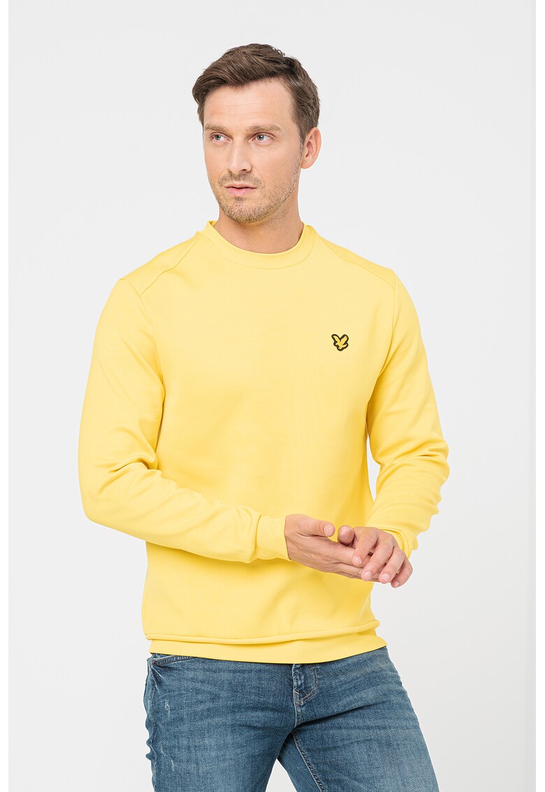 Суитшърт с овално деколте Lyle Scott