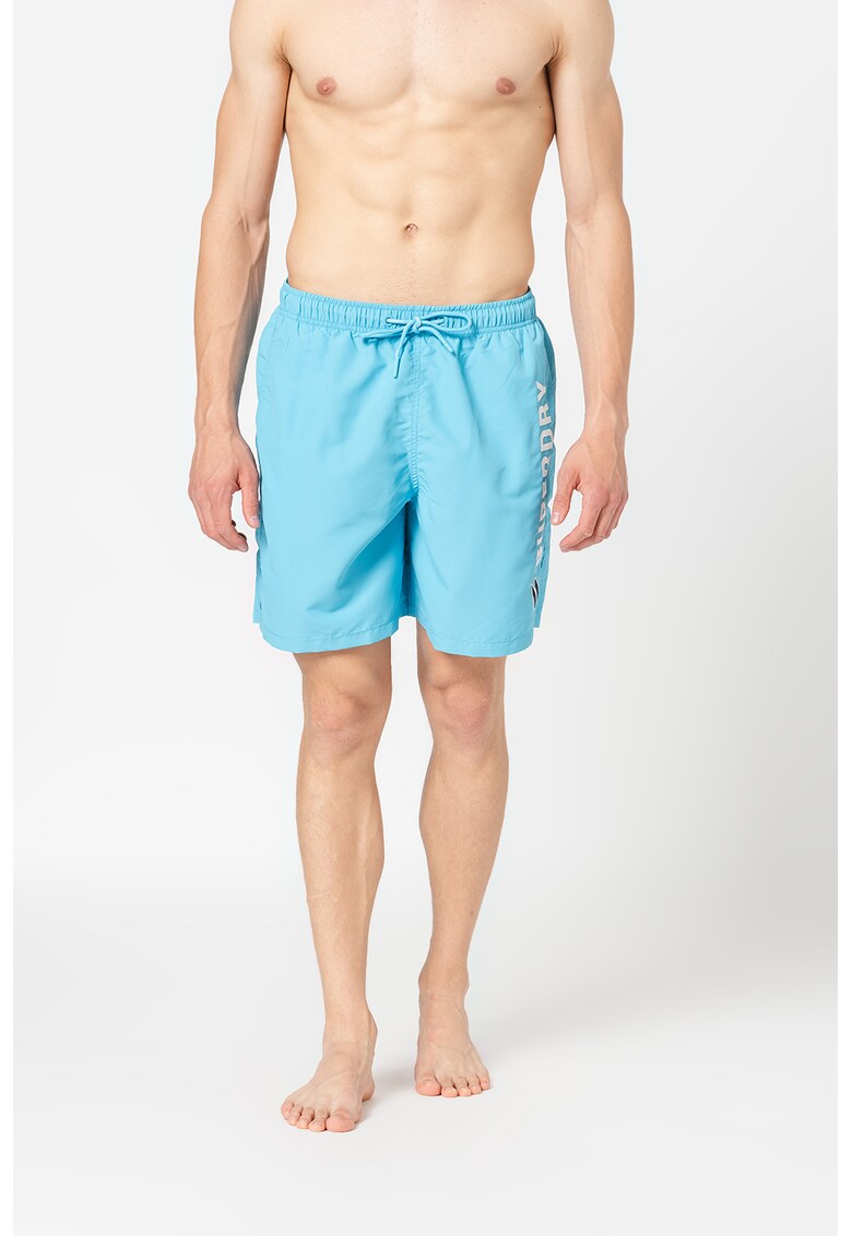 Pantaloni scurti de baie relaxed fit Code Applique 19 Inch Bărbaţi 2023-09-25 2