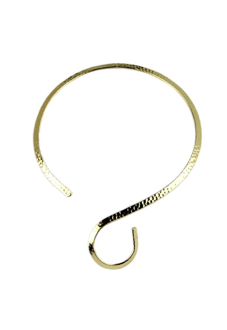 Colier auriu - din metal indoit - Ferdine C9 -