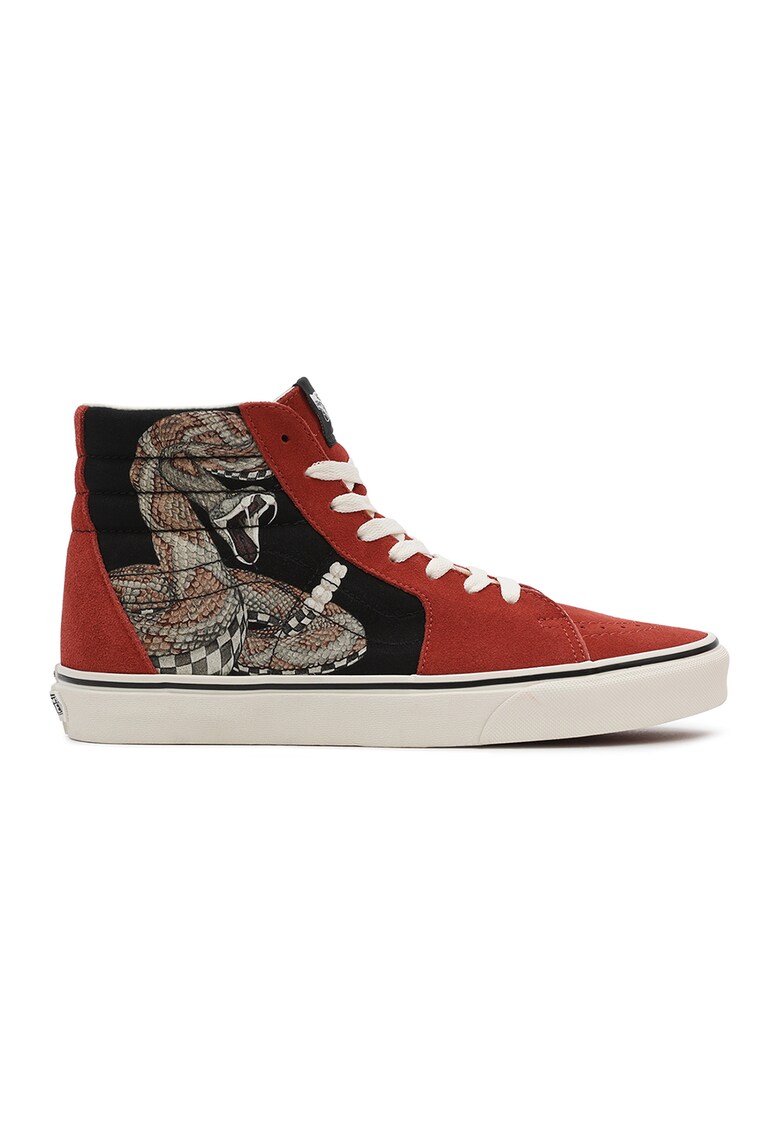 Унисекс кецове Desert SK8 HI с щампа