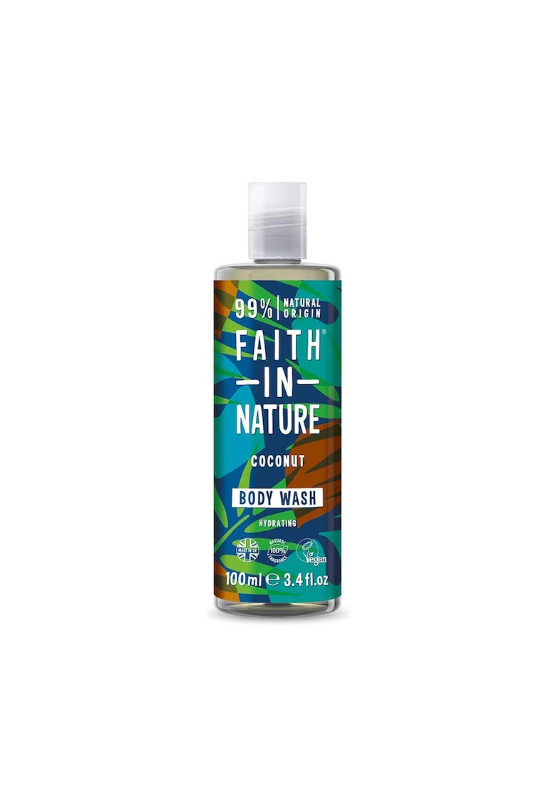 Gel de dus natural - hidratant - cu cocos - 100 ml