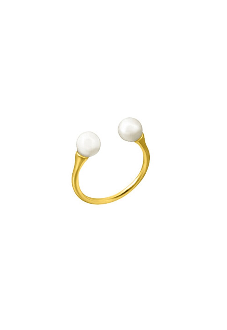 Inel de aur de 14K – decorat cu perle de apa dulce 14K imagine noua