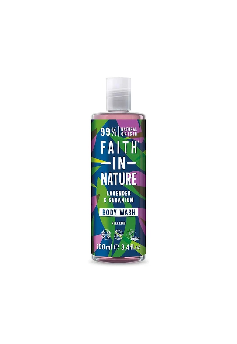Gel de dus natural - relaxant - cu lavanda si muscata - 100ml