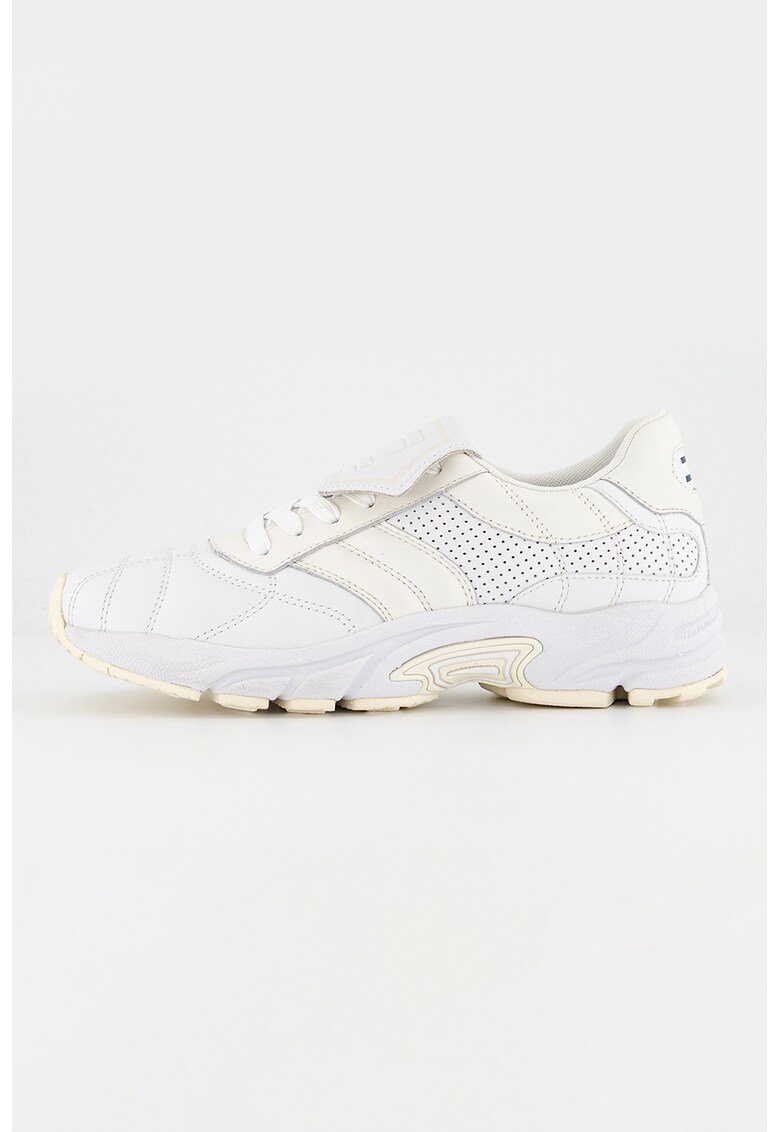 Pantofi sport de piele cu detalii perforate