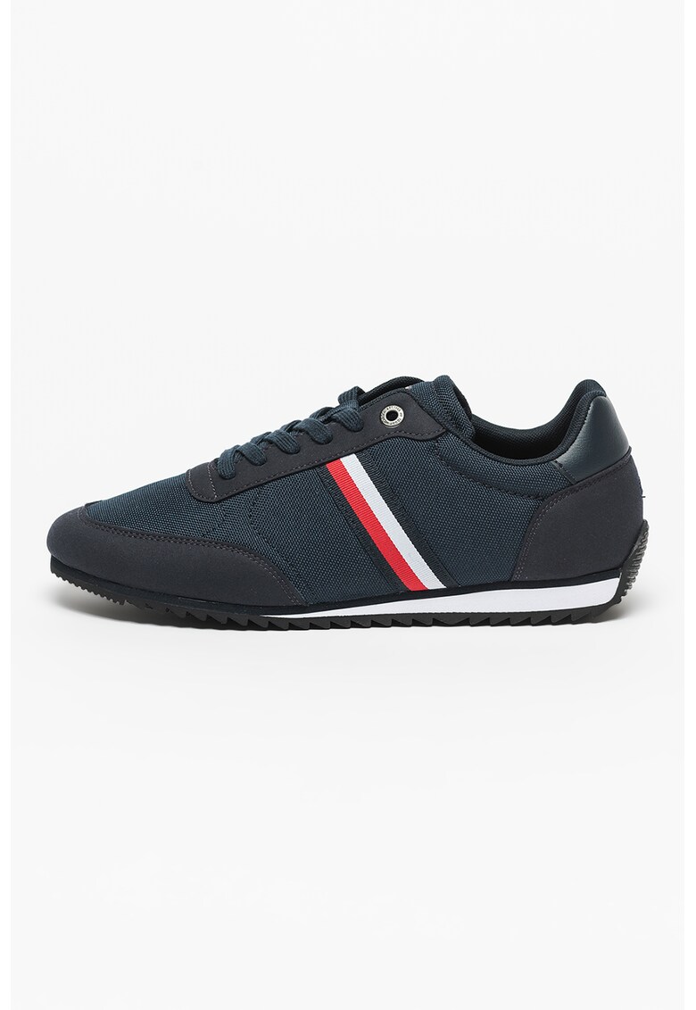 Pantofi sport din piele ecologica si material textil Essential