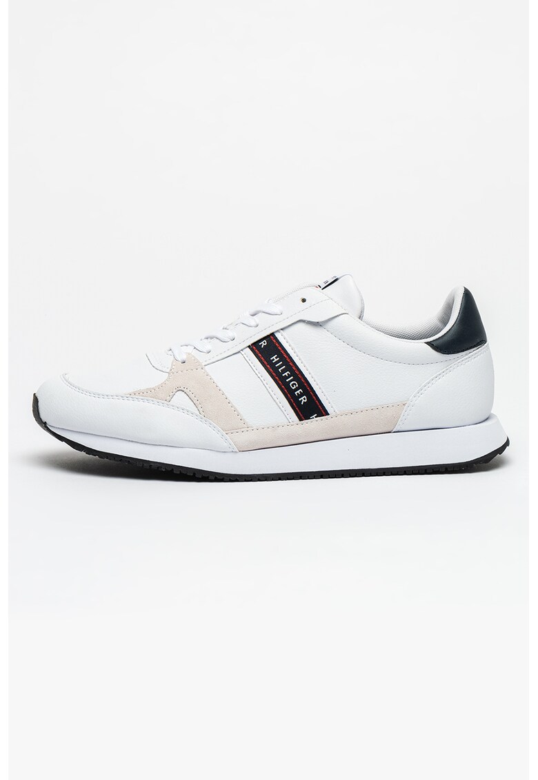 Кожени спортни обувки Runner с велур Tommy Hilfiger