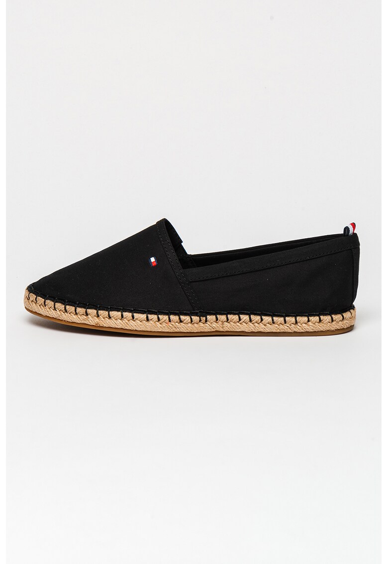 Espadrile uni din bumbac