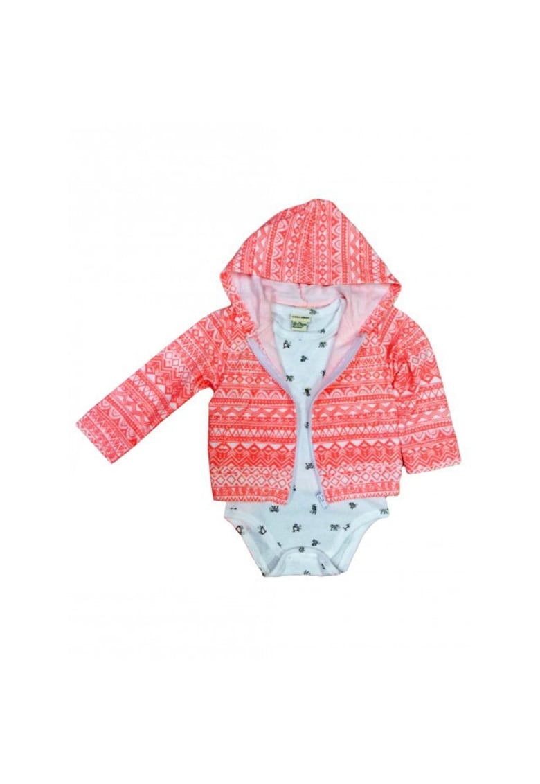 Hanorac Cu Body - Little Teddy - Maneca lunga - Bumbac - Fete - Multicolor