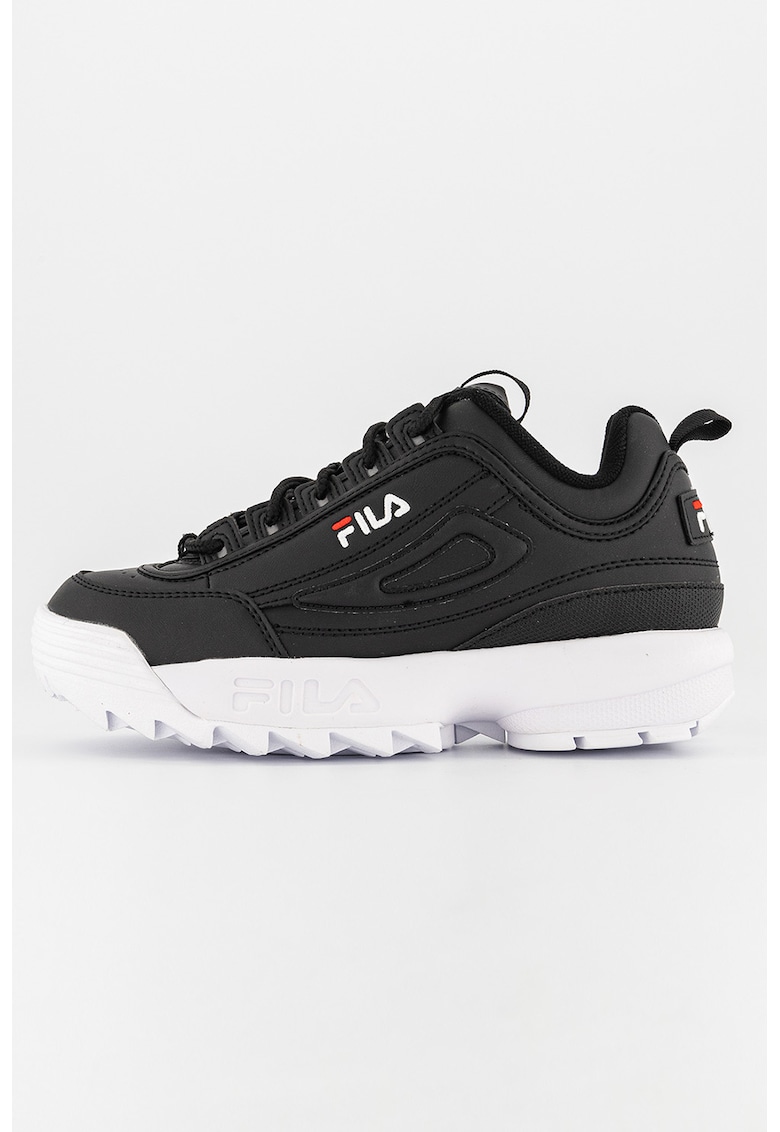 Pantofi sport din piele ecologica Disruptor - Negru