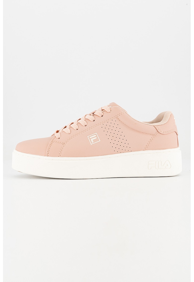 Pantofi sport din piele ecologica Crosscourt Altezza Plain - Roz prafuit