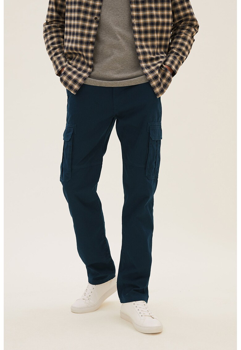 Pantaloni cargo de bumbac