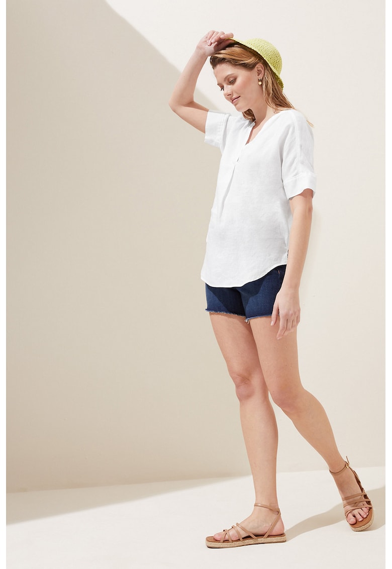 Ленена блуза тип туника Marks Spencer