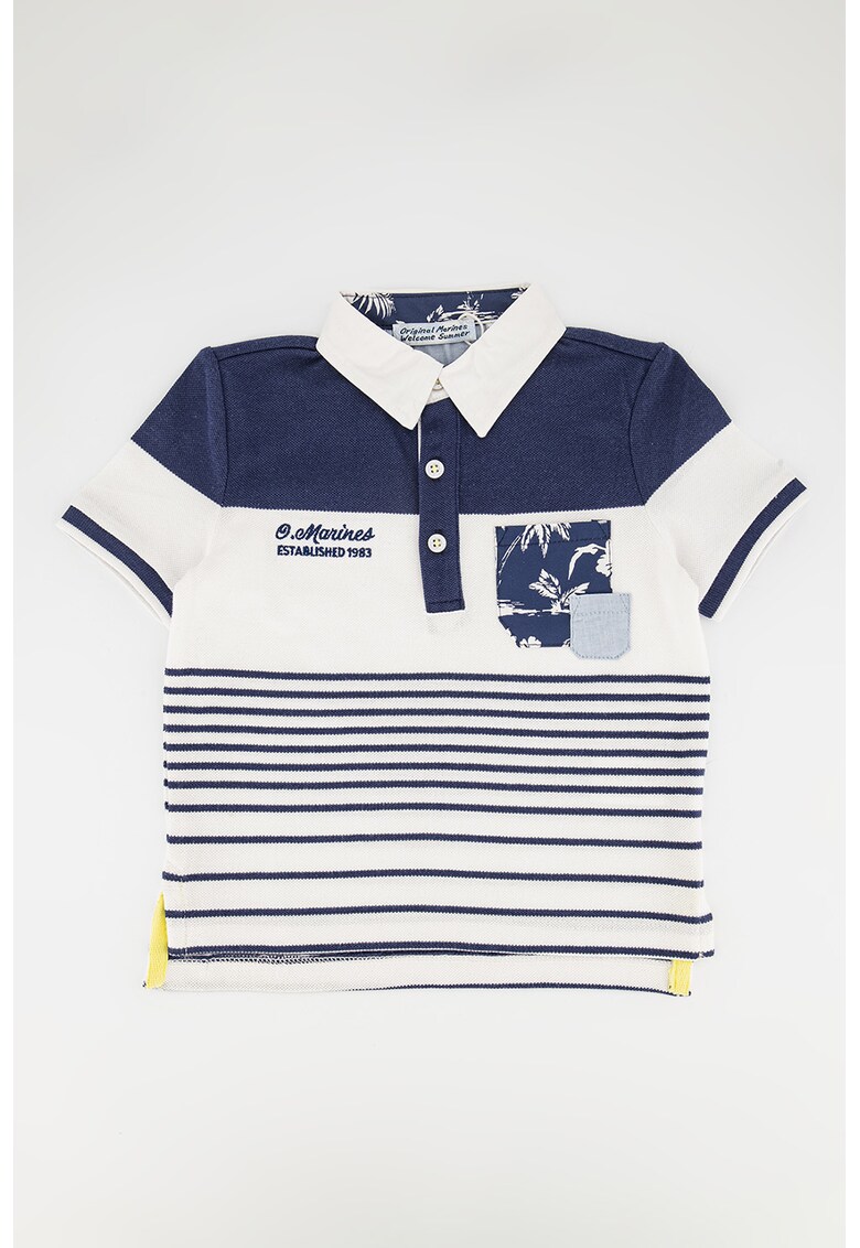 Tricou polo in dungi