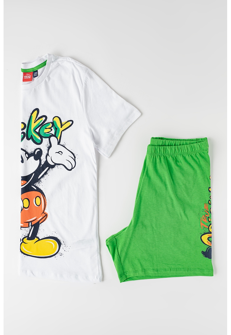 Pijama de bumbac cu Mickey-Mouse