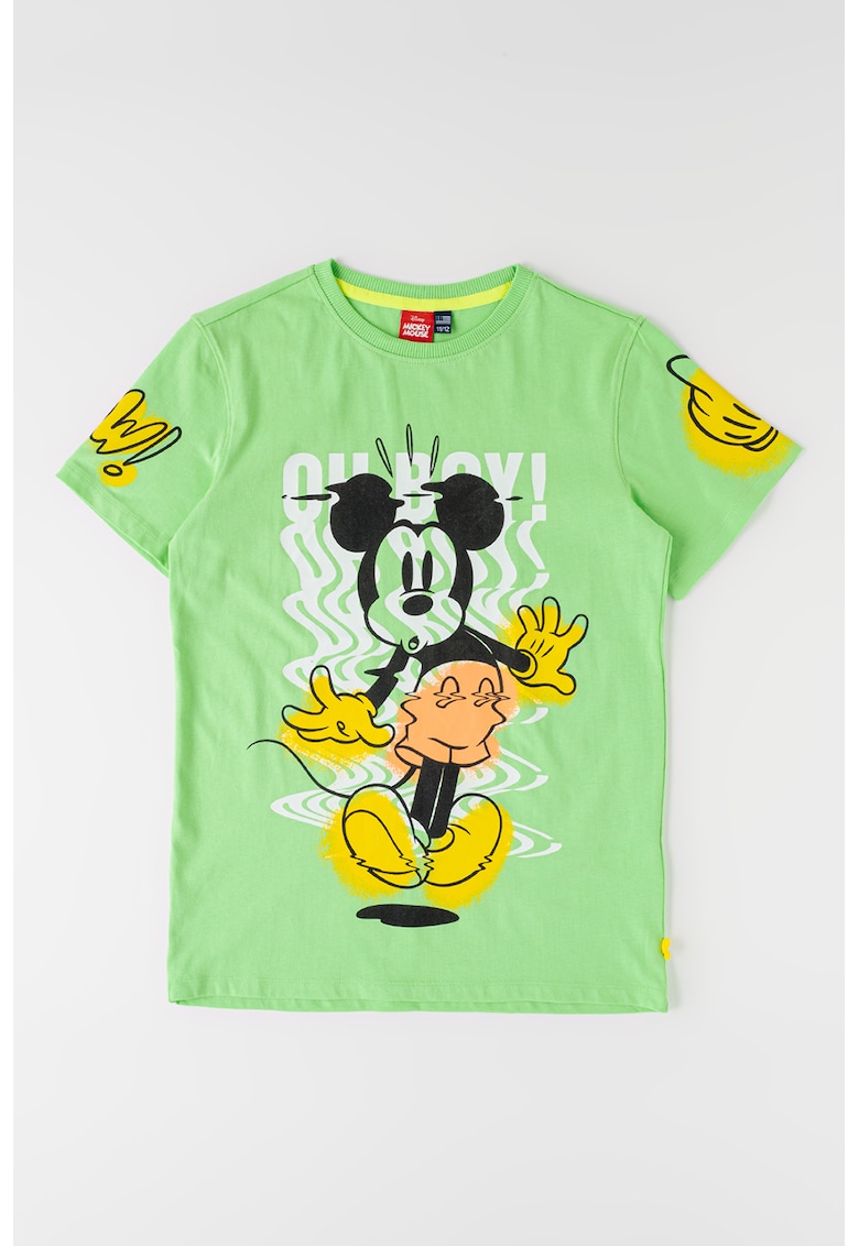 Tricou de bumbac cu Mickey-Mouse