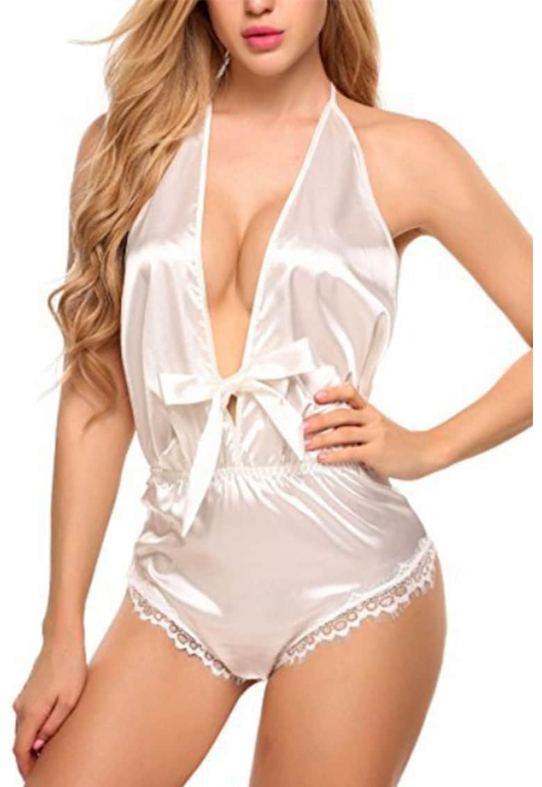 Lenjerie body sexy - satin - EFAYN