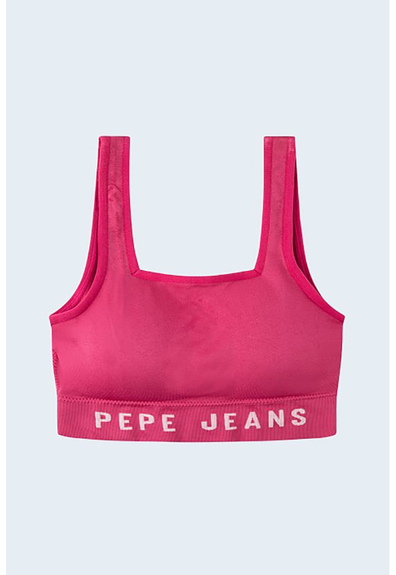 Бюстие с квадратно деколте Pepe Jeans London