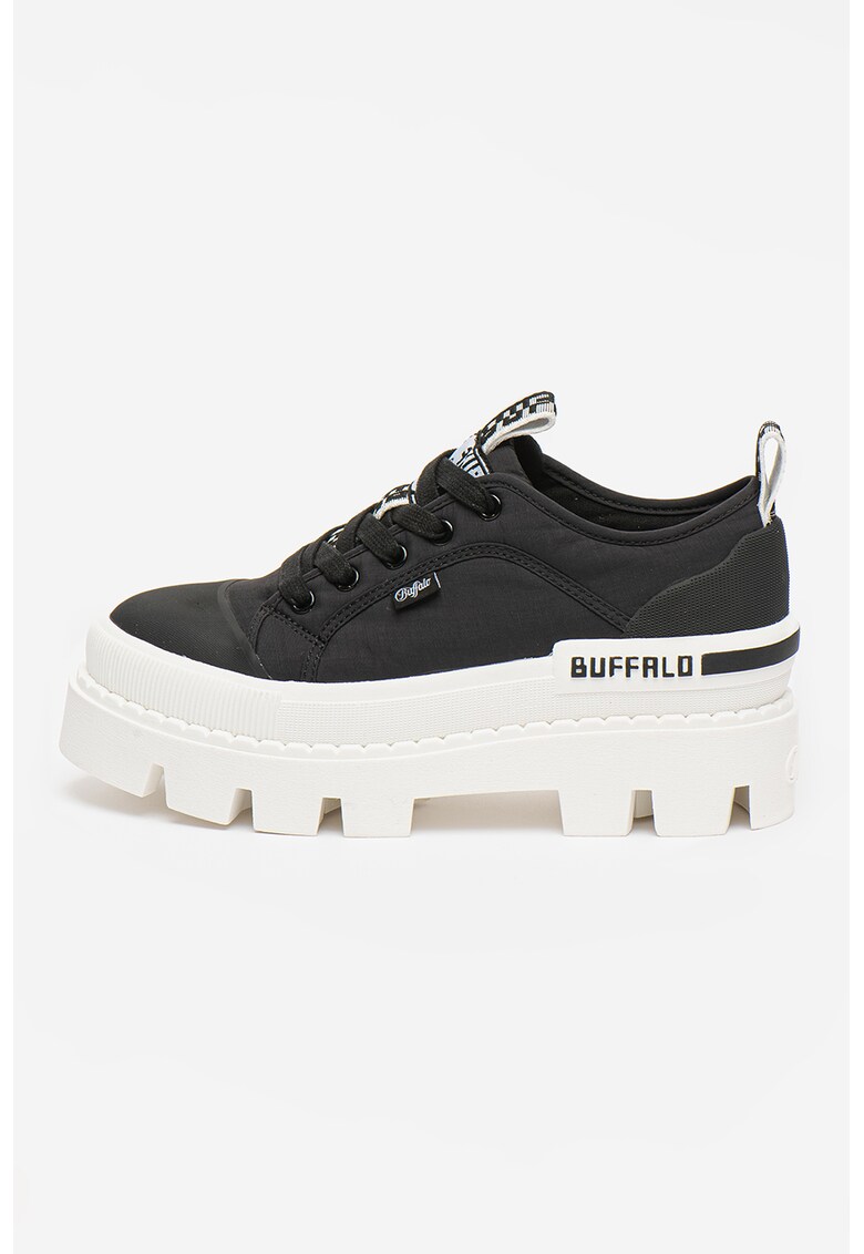 Tenisi flatform din panza Raven Lo